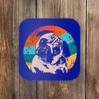 Pug Vintage Style Meaningful Gift Idea Coaster