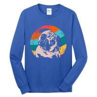 Pug Vintage Style Meaningful Gift Idea Tall Long Sleeve T-Shirt