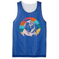 Pug Vintage Style Meaningful Gift Idea Mesh Reversible Basketball Jersey Tank