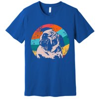 Pug Vintage Style Meaningful Gift Idea Premium T-Shirt