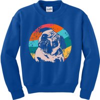 Pug Vintage Style Meaningful Gift Idea Kids Sweatshirt