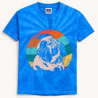 Pug Vintage Style Meaningful Gift Idea Kids Tie-Dye T-Shirt