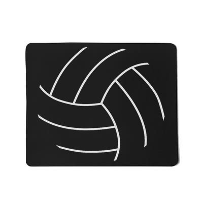 Plain Volleyball Seams Volleyball Player Mousepad