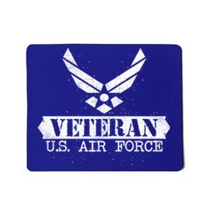 Proud Veteran Stylish Cool Us Air Force Wings Gift Funny Gift Mousepad