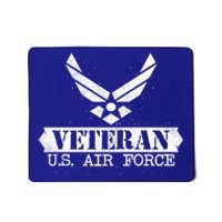 Proud Veteran Stylish Cool Us Air Force Wings Gift Funny Gift Mousepad