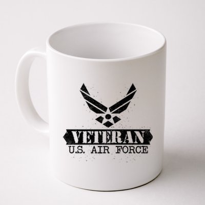 Proud Veteran Stylish Cool Us Air Force Wings Gift Funny Gift Coffee Mug