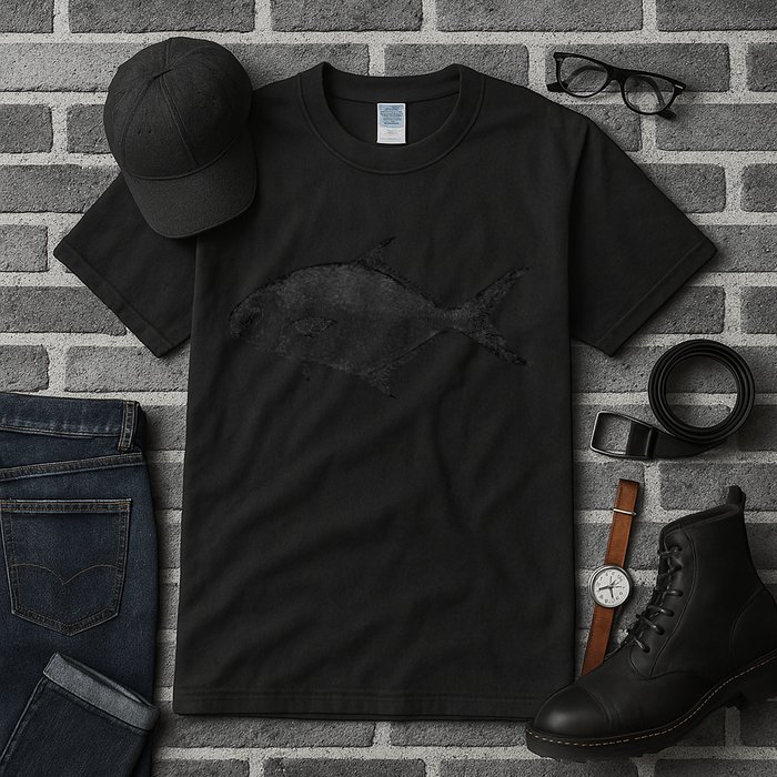 Pompano Vintage Style Pompano Fishing Retro Gift Tall T-Shirt