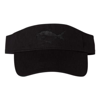 Pompano Vintage Style Pompano Fishing Retro Gift Visor
