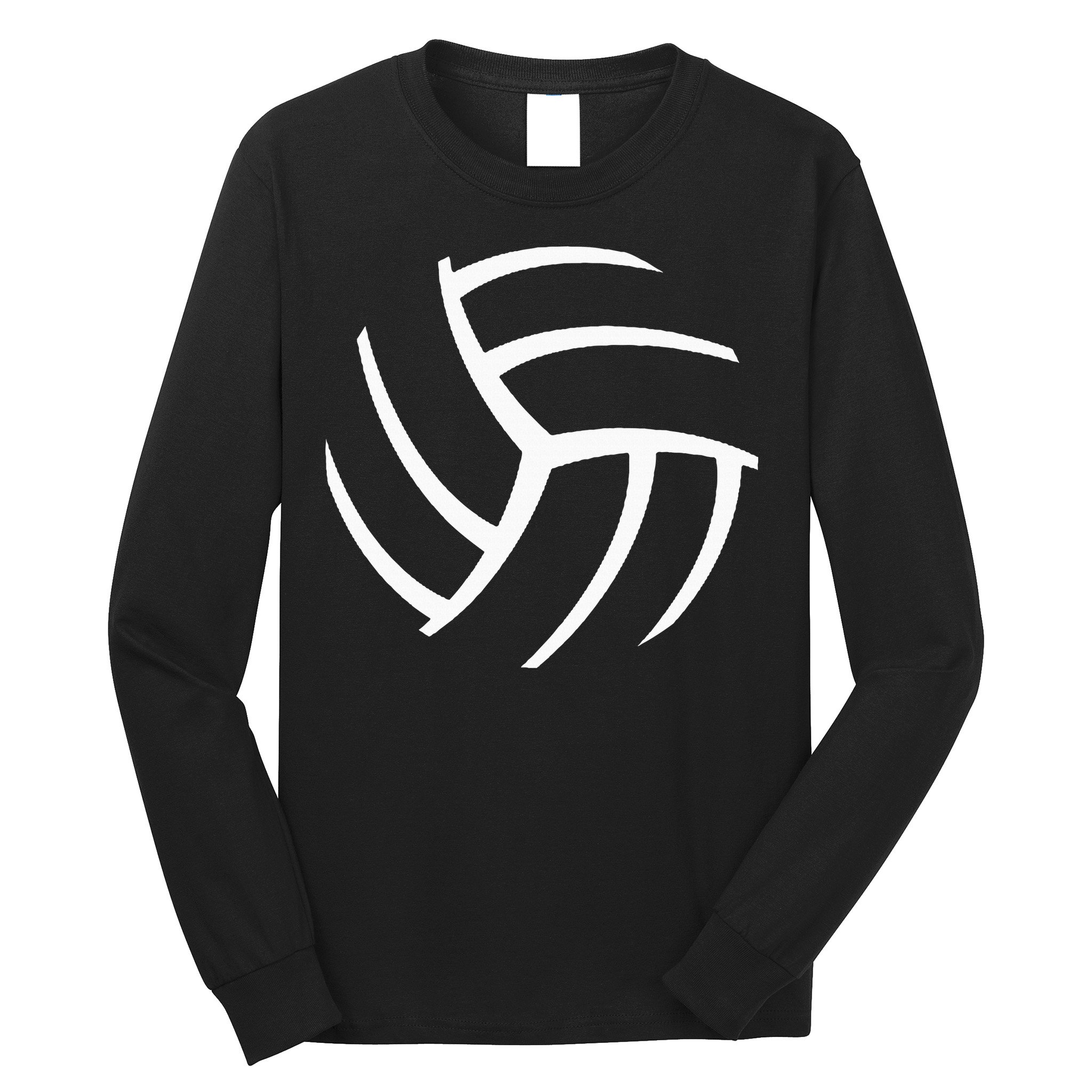 Plain Volleyball Seams Volleyball Player Coaches Sports Gift Long Sleeve Shirt