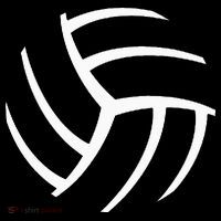 Plain Volleyball Seams Volleyball Player Coaches Sports Gift Button