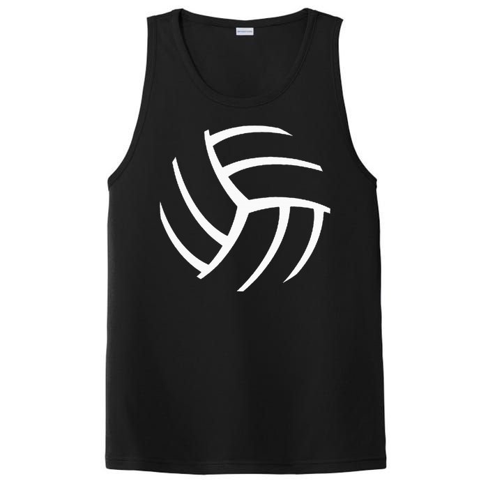 Plain Volleyball Seams Volleyball Player Coaches Sports Gift PosiCharge Competitor Tank