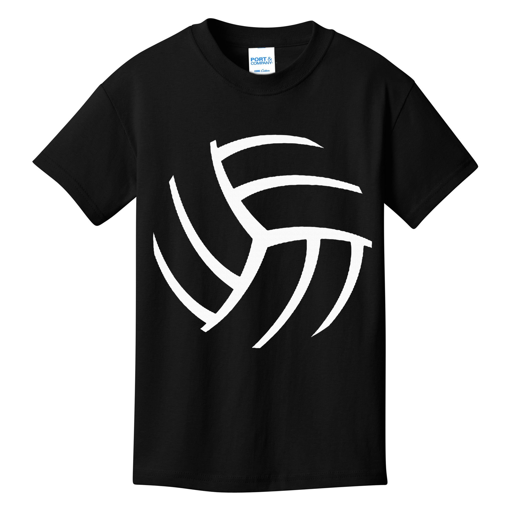 Plain Volleyball Seams Volleyball Player Coaches Sports Gift Kids T-Shirt