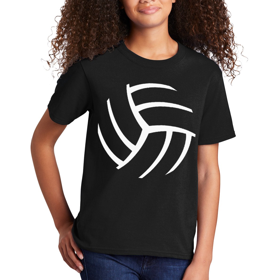 Plain Volleyball Seams Volleyball Player Coaches Sports Gift Kids T-Shirt