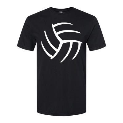 Plain Volleyball Seams Volleyball Player Coaches Sports Gift Softstyle CVC T-Shirt