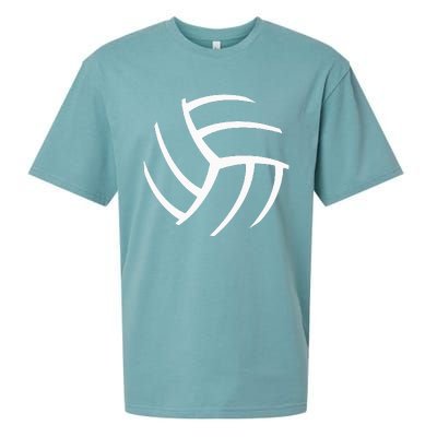 Plain Volleyball Seams Volleyball Player Coaches Sports Gift Sueded Cloud Jersey T-Shirt