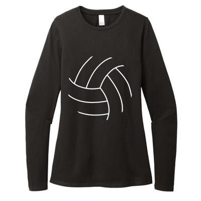 Plain Volleyball Seams Volleyball Player Womens CVC Long Sleeve Shirt