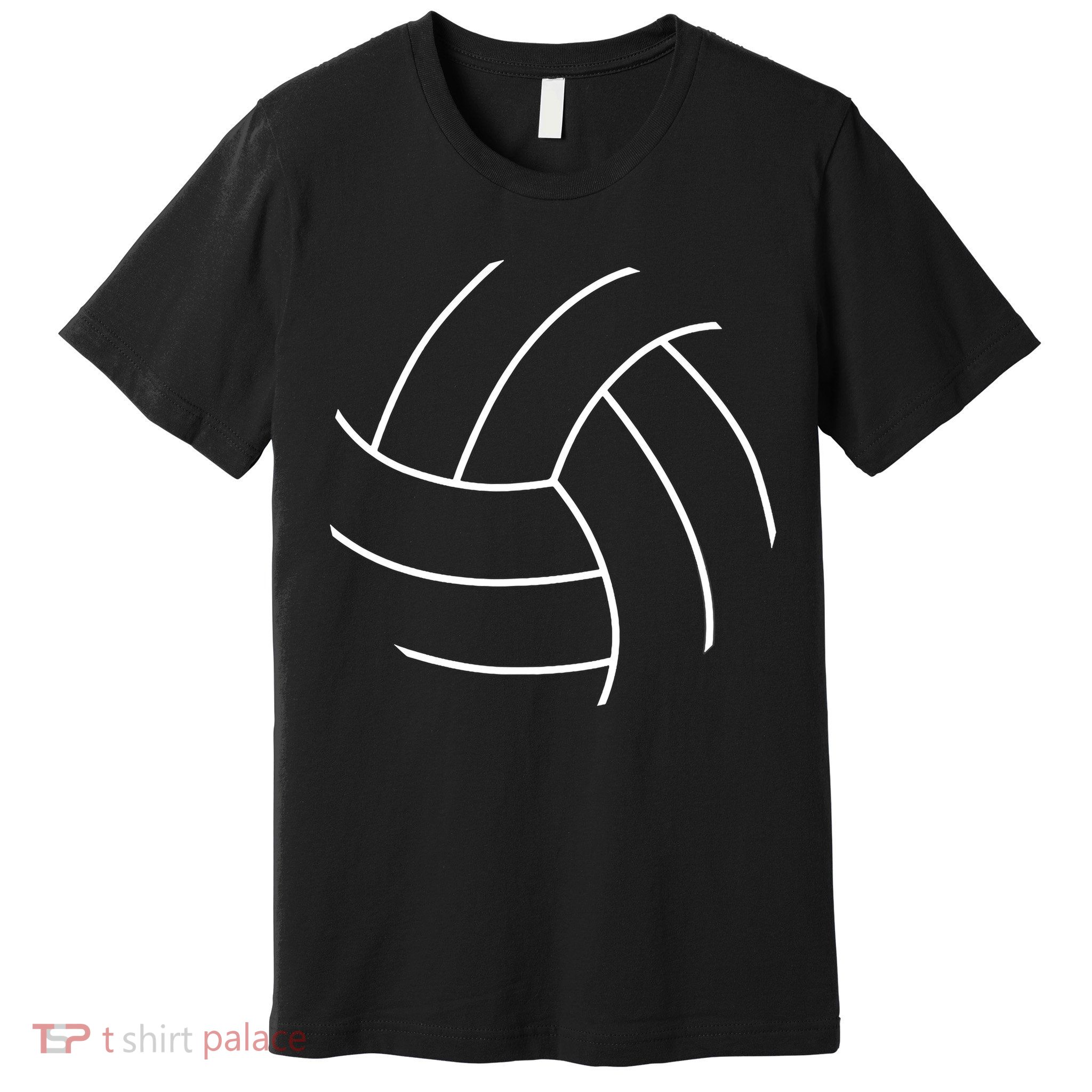 Plain Volleyball Seams Volleyball Player Premium T-Shirt