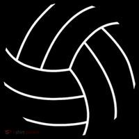 Plain Volleyball Seams Volleyball Player Premium T-Shirt