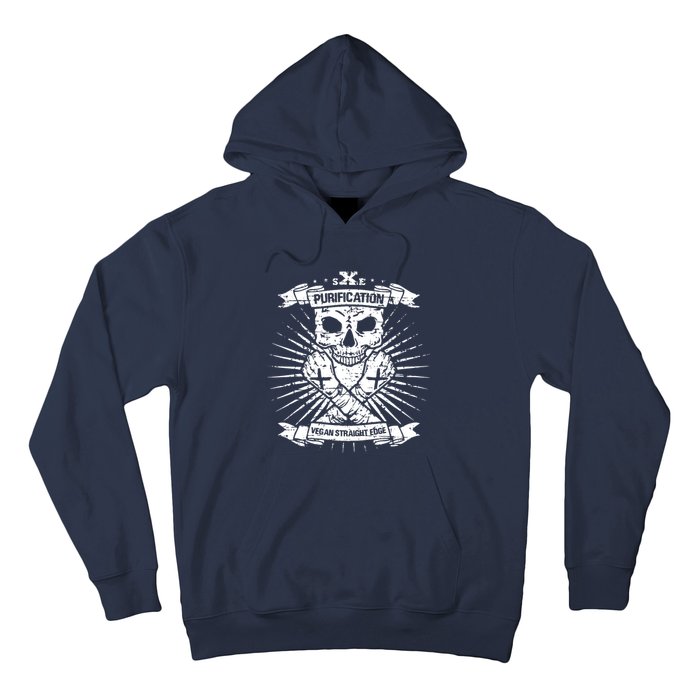 Purification Vegan Straight Edge Hoodie