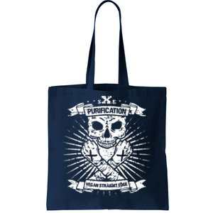 Purification Vegan Straight Edge Tote Bag