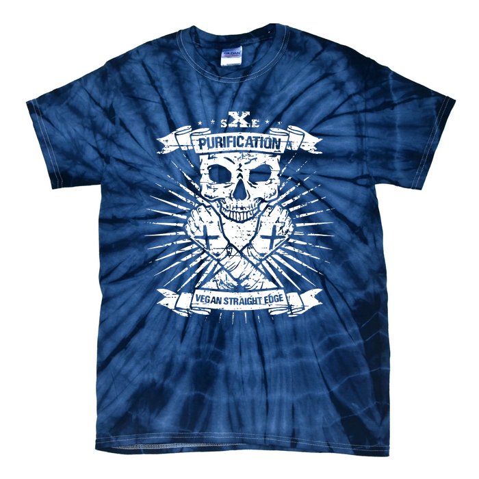 Purification Vegan Straight Edge Tie-Dye T-Shirt