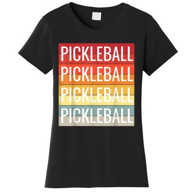 Pickleball Vintage Sunshine Design A Sports Lover Women's T-Shirt