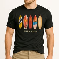 Pura Vida Surfboards Costa Rica Surfing Cooling Performance Crew T-Shirt