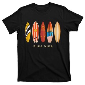 Pura Vida Surfboards Costa Rica Surfing T-Shirt