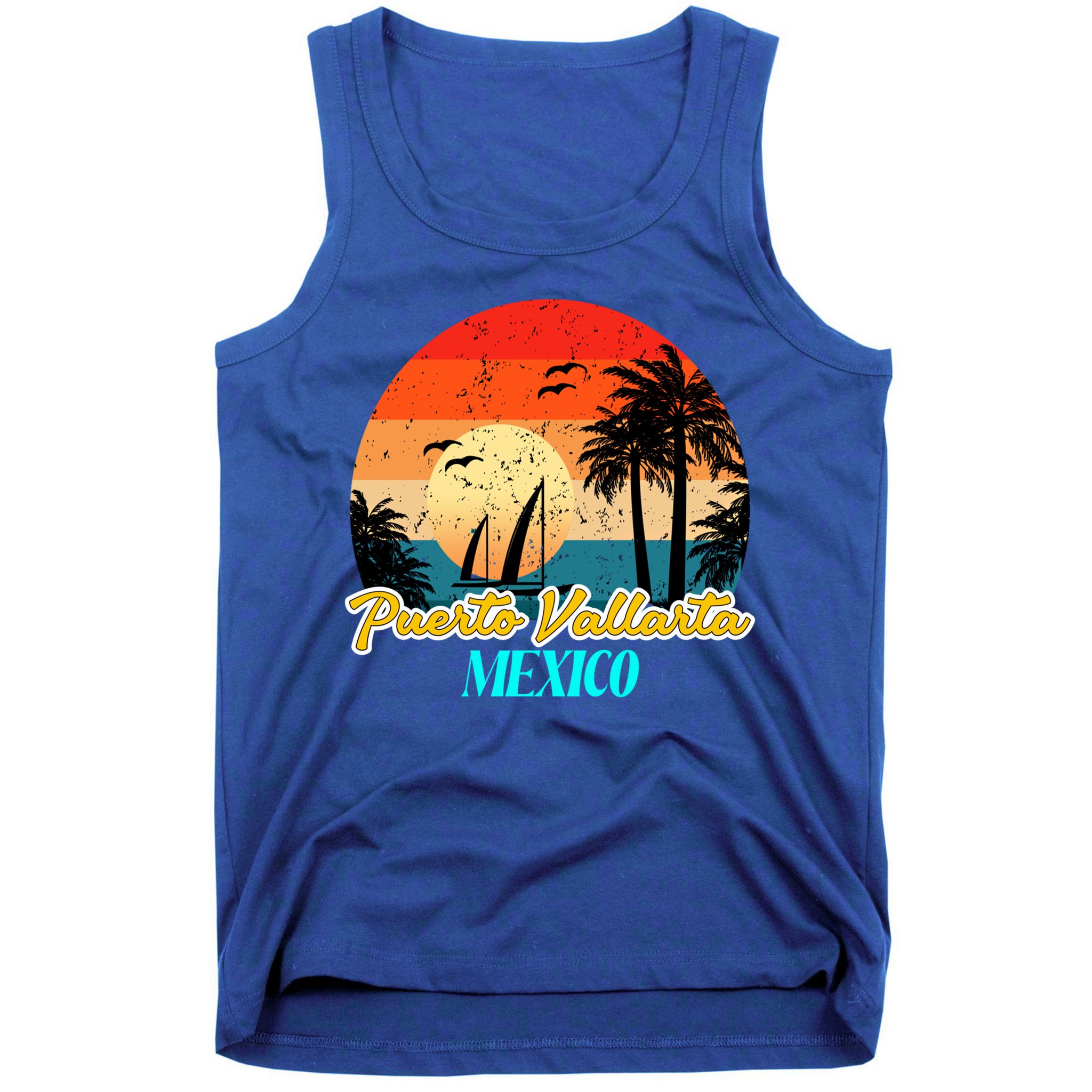Puerto Vallarta Souvenirs Mexico Vacation Vacay Mode Great Gift Tank Top