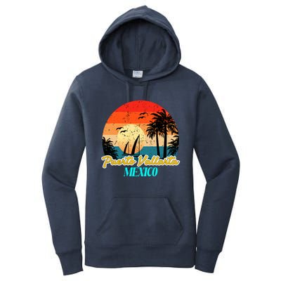 Puerto Vallarta Souvenirs Mexico Vacation Vacay Mode Great Gift Women's Pullover Hoodie