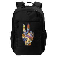 Paradise Vacation Travel Peace Sign Backpack