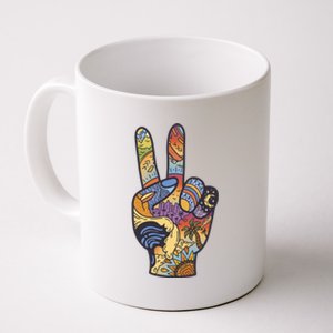 Paradise Vacation Travel Peace Sign Coffee Mug