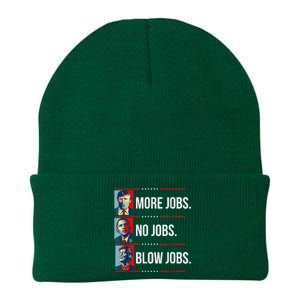 Presidents Vote Trump Anti Biden Obama Clinton Funny Choice Knit Cap Winter Beanie