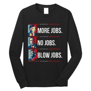 Presidents Vote Trump Anti Biden Obama Clinton Funny Choice Long Sleeve Shirt