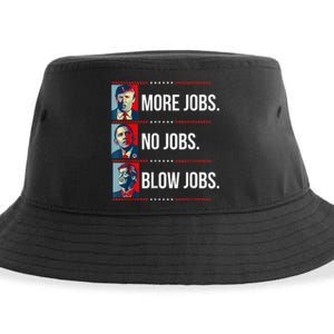 Presidents Vote Trump Anti Biden Obama Clinton Funny Choice Sustainable Bucket Hat