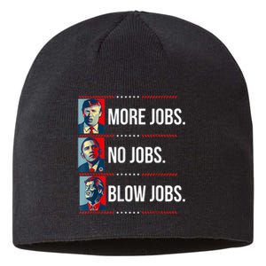 Presidents Vote Trump Anti Biden Obama Clinton Funny Choice Sustainable Beanie