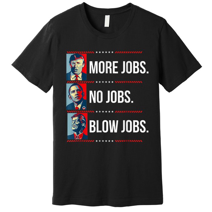 Presidents Vote Trump Anti Biden Obama Clinton Funny Choice Premium T-Shirt