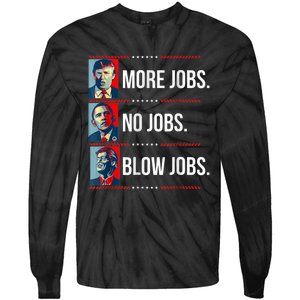 Presidents Vote Trump Anti Biden Obama Clinton Funny Choice Tie-Dye Long Sleeve Shirt