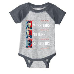 Presidents Vote Trump Anti Biden Obama Clinton Funny Choice Infant Baby Jersey Bodysuit