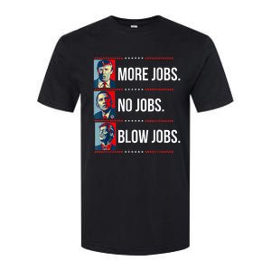 Presidents Vote Trump Anti Biden Obama Clinton Funny Choice Softstyle CVC T-Shirt