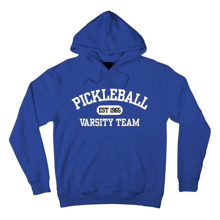 Pickleball Varsity Team Pickleball Player Varsity Classic Gift Tall Hoodie