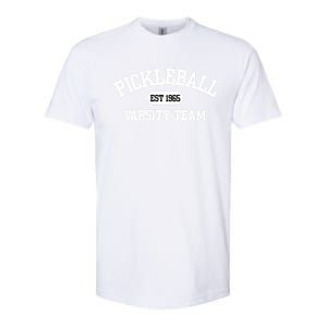 Pickleball Varsity Team Pickleball Player Varsity Classic Gift Softstyle CVC T-Shirt