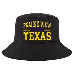 Prairie View Texas Prairie Gift Distressed Cool Comfort Performance Bucket Hat