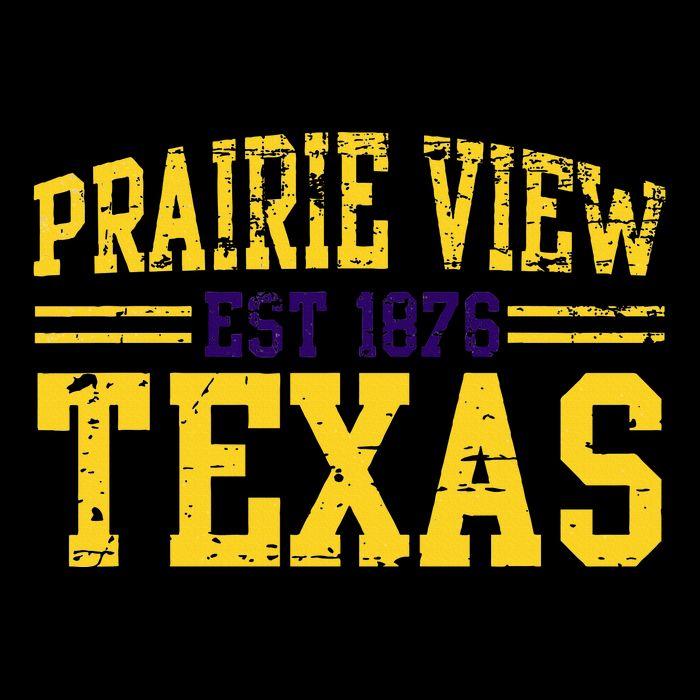 Prairie View Texas Prairie Gift Distressed Cooling Performance Crew T-Shirt