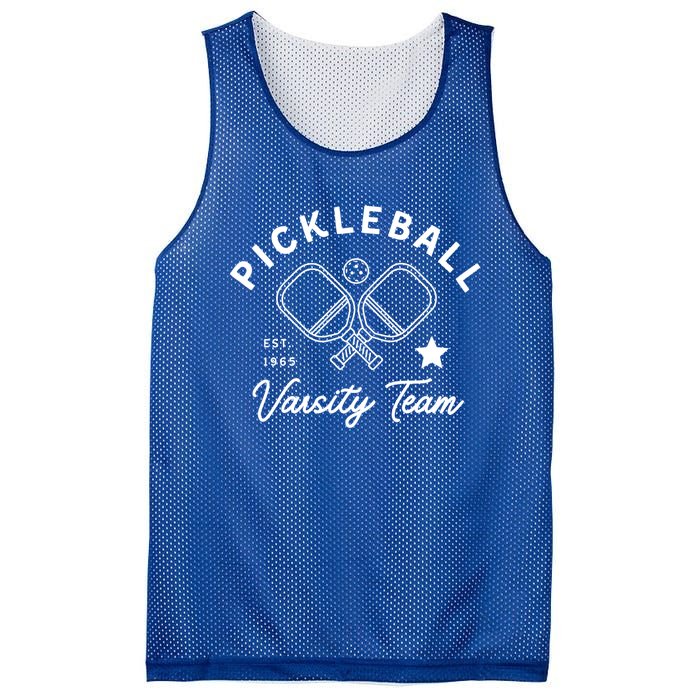 Pickleball Varsity Team Pickleball Player Gift Mesh Reversible Basketball Jersey Tank