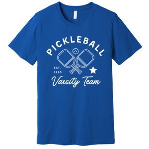 Pickleball Varsity Team Pickleball Player Gift Premium T-Shirt