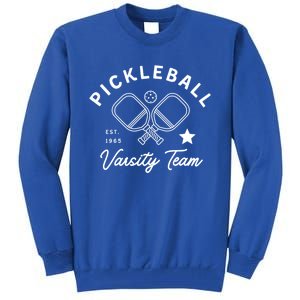 Pickleball Varsity Team Pickleball Player Gift Tall Sweatshirt