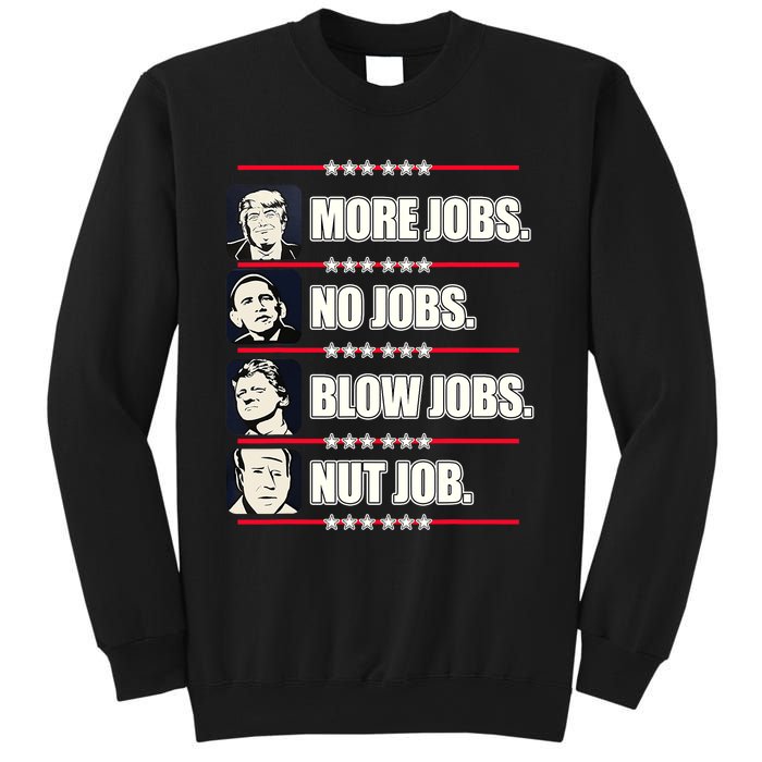 Presidents Vote Trump Anti Biden Obama Clinton Funny Choice Sweatshirt