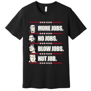 Presidents Vote Trump Anti Biden Obama Clinton Funny Choice Premium T-Shirt