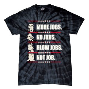 Presidents Vote Trump Anti Biden Obama Clinton Funny Choice Tie-Dye T-Shirt